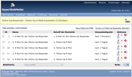 PHP Newsletter Software - Automatisches Follow-Up-Mail-Responder Script
